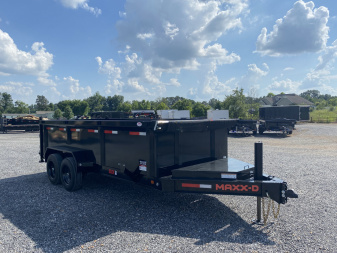 New 2026 MAXXD Dump Trailer | 83" x 16' 17.5K GVWR