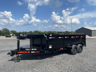 New 2026 MAXXD Dump Trailer | 83" x 16' 17.5K GVWR