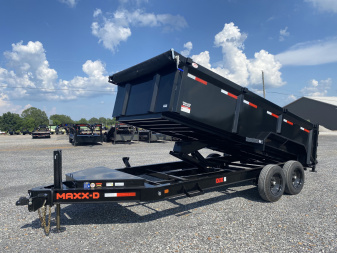 New 2026 MAXXD Dump Trailer | 83" x 16' 17.5K GVWR