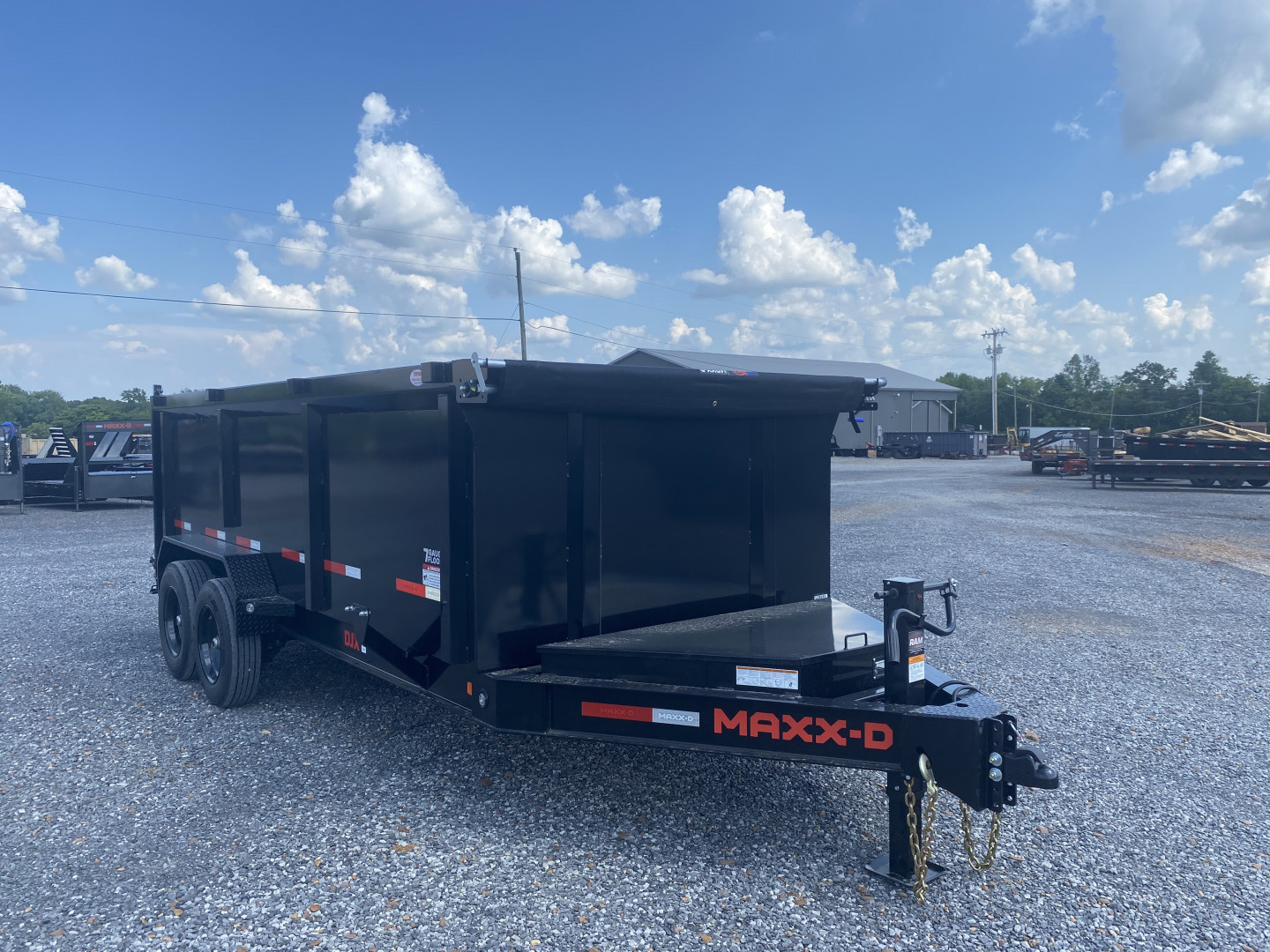 New 2026 MAXXD Dump Trailer | 83" x 16' 17.5K GVWR