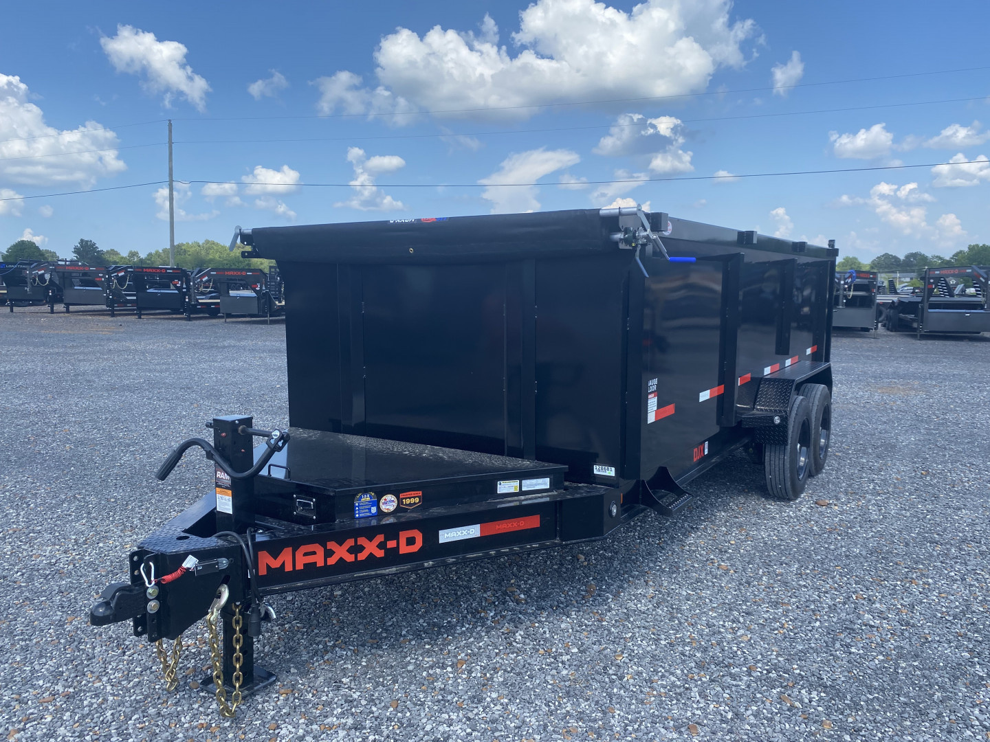 New 2026 MAXXD Dump Trailer | 83" x 16' 17.5K GVWR