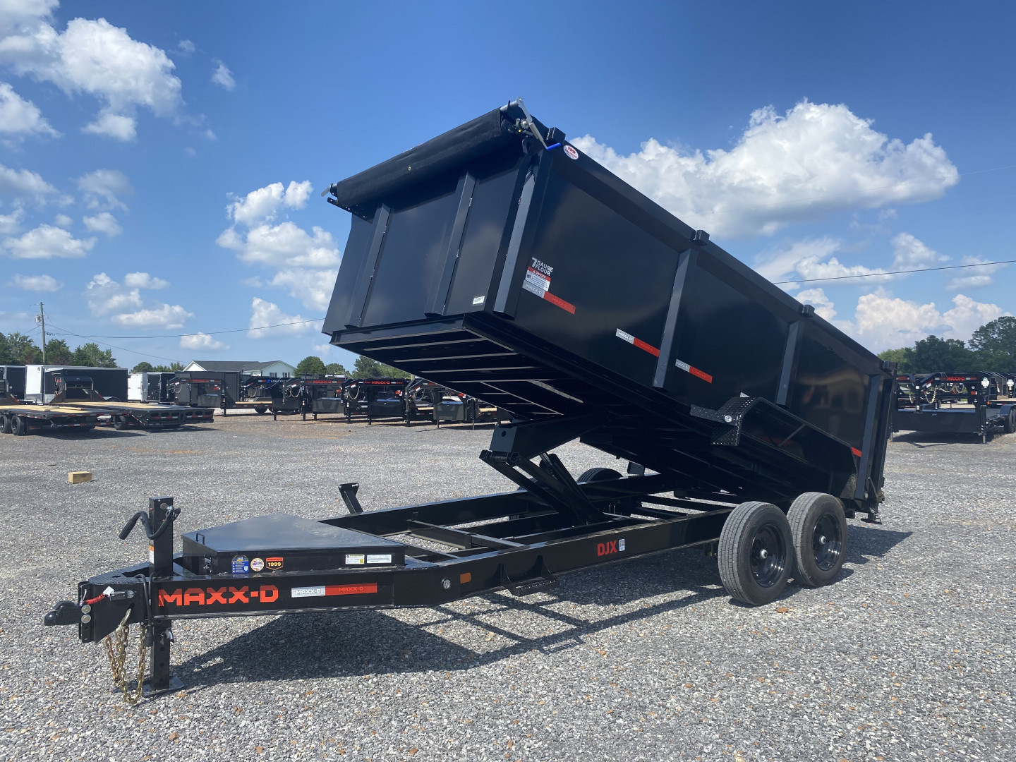 New 2026 MAXXD Dump Trailer | 83" x 16' 17.5K GVWR