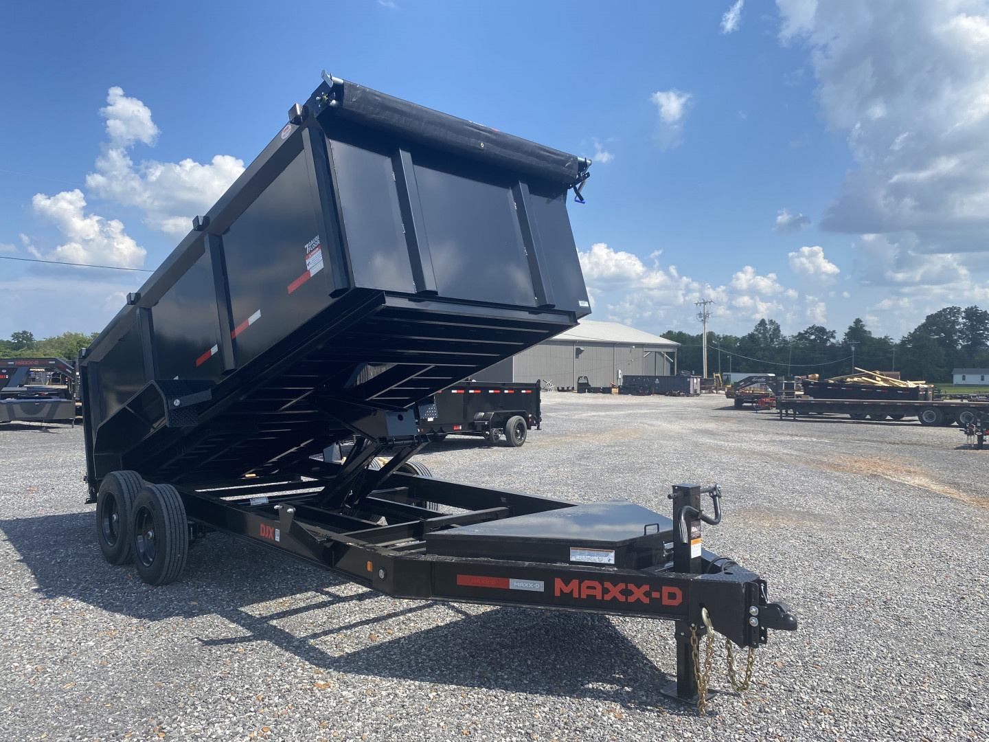 New 2026 MAXXD Dump Trailer | 83" x 16' 17.5K GVWR