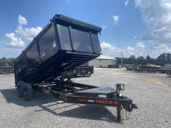New 2026 MAXXD Dump Trailer | 83" x 16' 17.5K GVWR