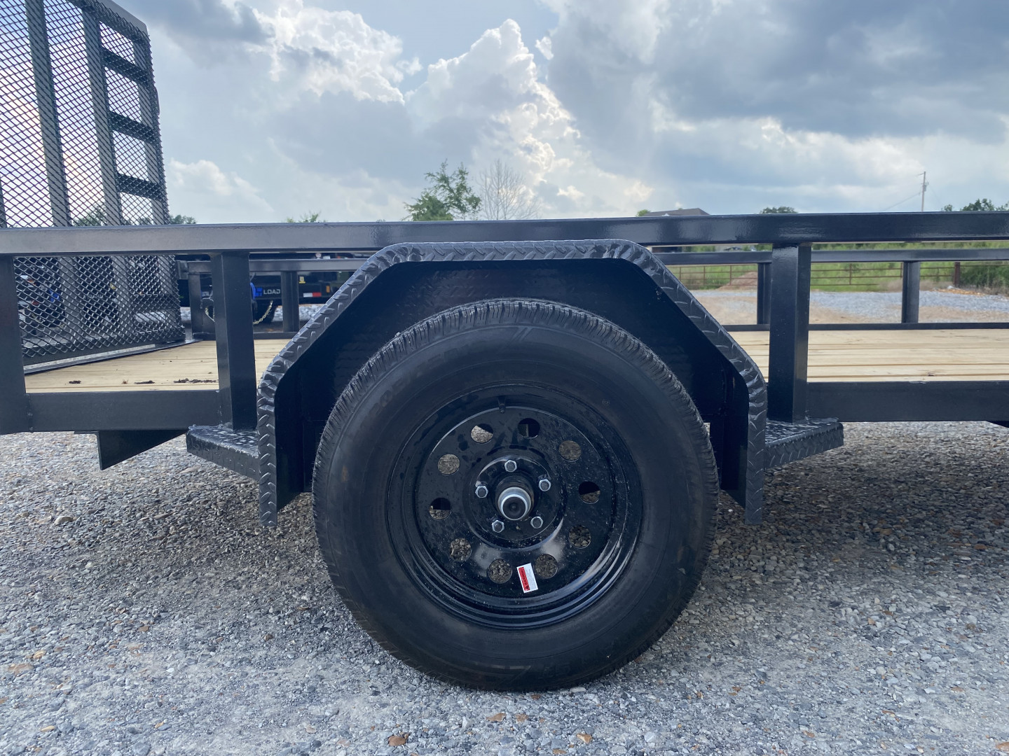New 2025 LOAD TRAIL 77"x12' 3k Utility Trailer