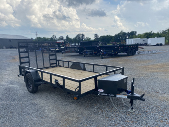 New 2025 LOAD TRAIL 77"x12' 3k Utility Trailer