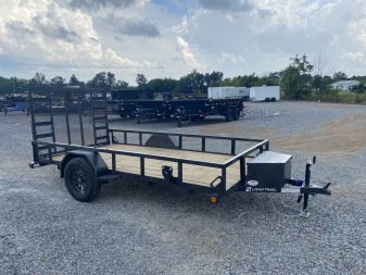 New 2025 LOAD TRAIL 77"x12' 3k Utility Trailer