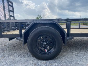 New 2025 LOAD TRAIL 77"x12' 3k Utility Trailer
