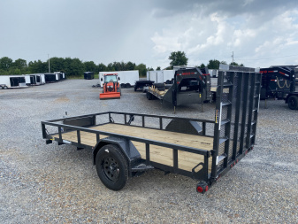 New 2025 LOAD TRAIL 77"x12' 3k Utility Trailer