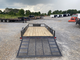 New 2025 LOAD TRAIL 77"x12' 3k Utility Trailer
