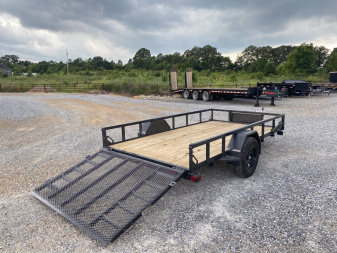 New 2025 LOAD TRAIL 77"x12' 3k Utility Trailer