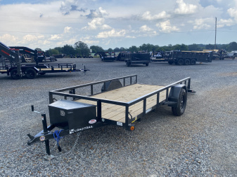 New 2025 LOAD TRAIL 77"x12' 3k Utility Trailer