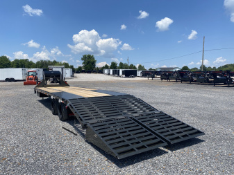 New 2026 MAXXD 102"X30' 25K Gooseneck Flatbed Trailer *ENGINEERED FRAME*