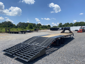New 2026 MAXXD 102"X30' 25K Gooseneck Flatbed Trailer *ENGINEERED FRAME*