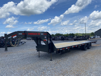 New 2026 MAXXD 32' x 102" 30k Hyd Dove Gooseneck Trailer