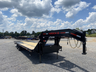 New 2026 MAXXD 32' x 102" 30k Hyd Dove Gooseneck Trailer