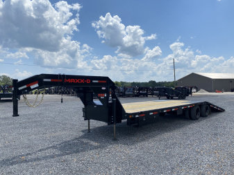 New 2026 MAXXD 32' x 102  30k Hyd Dove Gooseneck Trailer