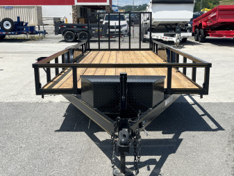New 2025 P & T Trailers 10K 20' UTILITY Utility Trailer