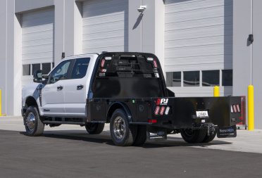 Steel Skirted Flat Deck Body Truck Bed - GS