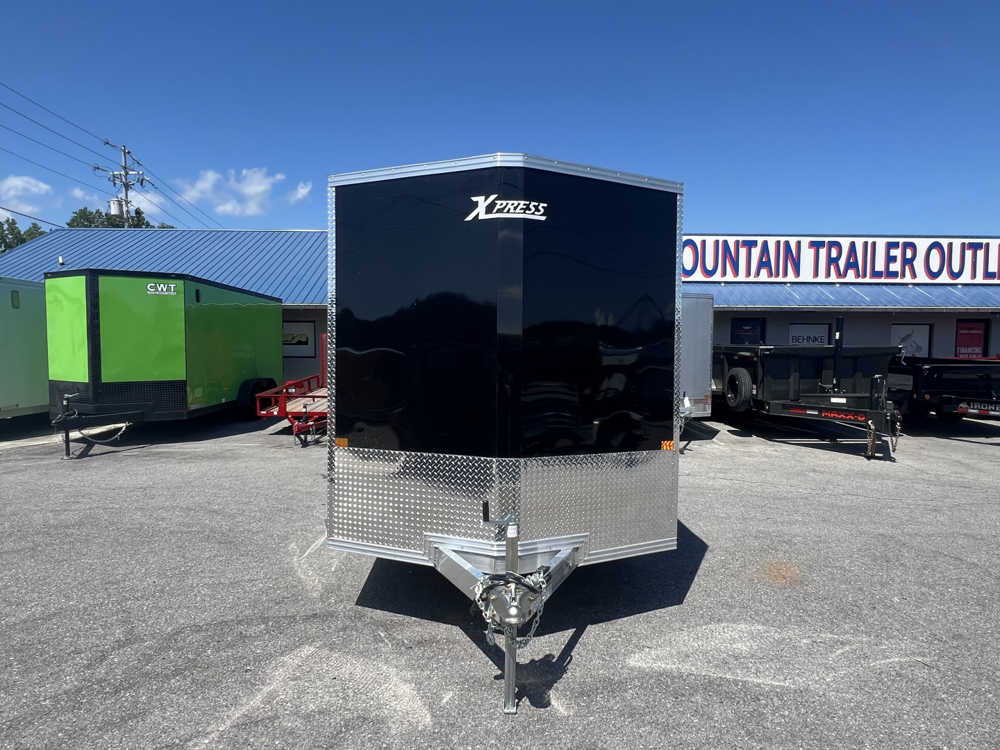 New 2025 ALCOM 7X14 TA2 6'10 Cargo / Enclosed Trailer