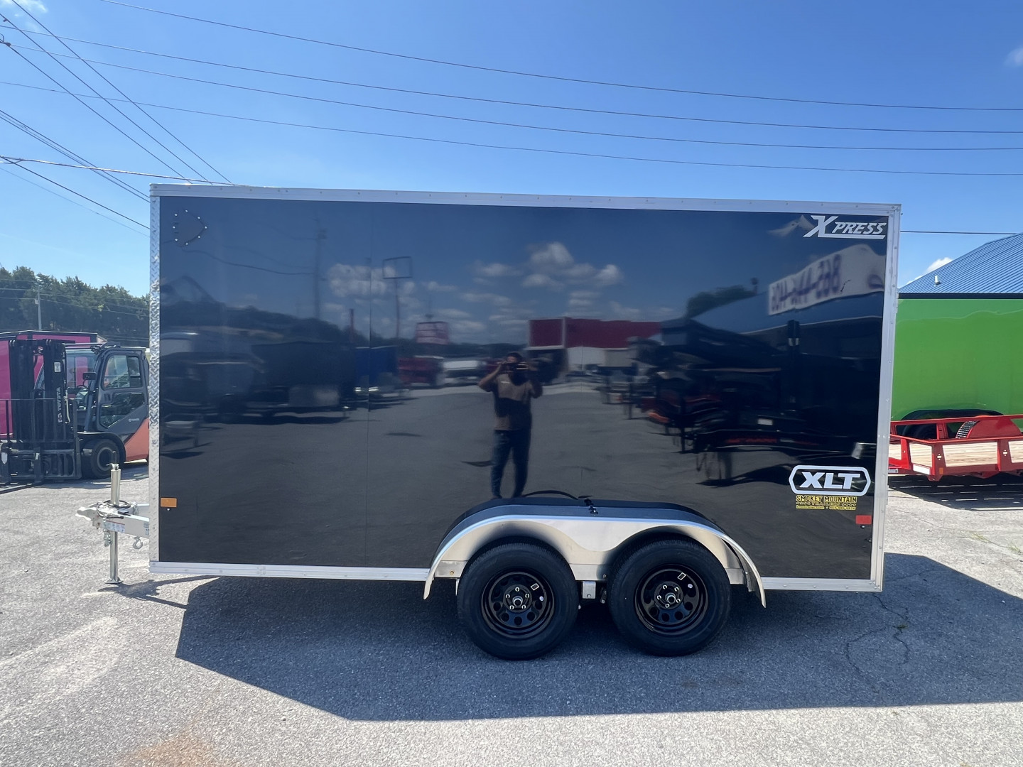 New 2025 ALCOM 7X14 TA2 6'10 Cargo / Enclosed Trailer