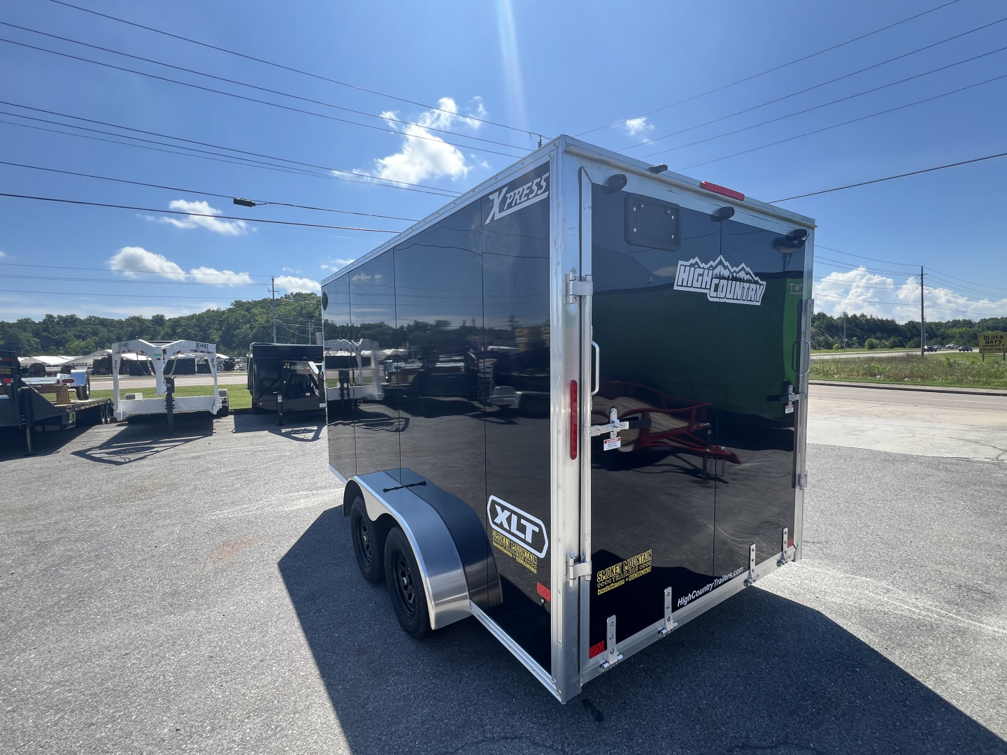 New 2025 ALCOM 7X14 TA2 6'10 Cargo / Enclosed Trailer