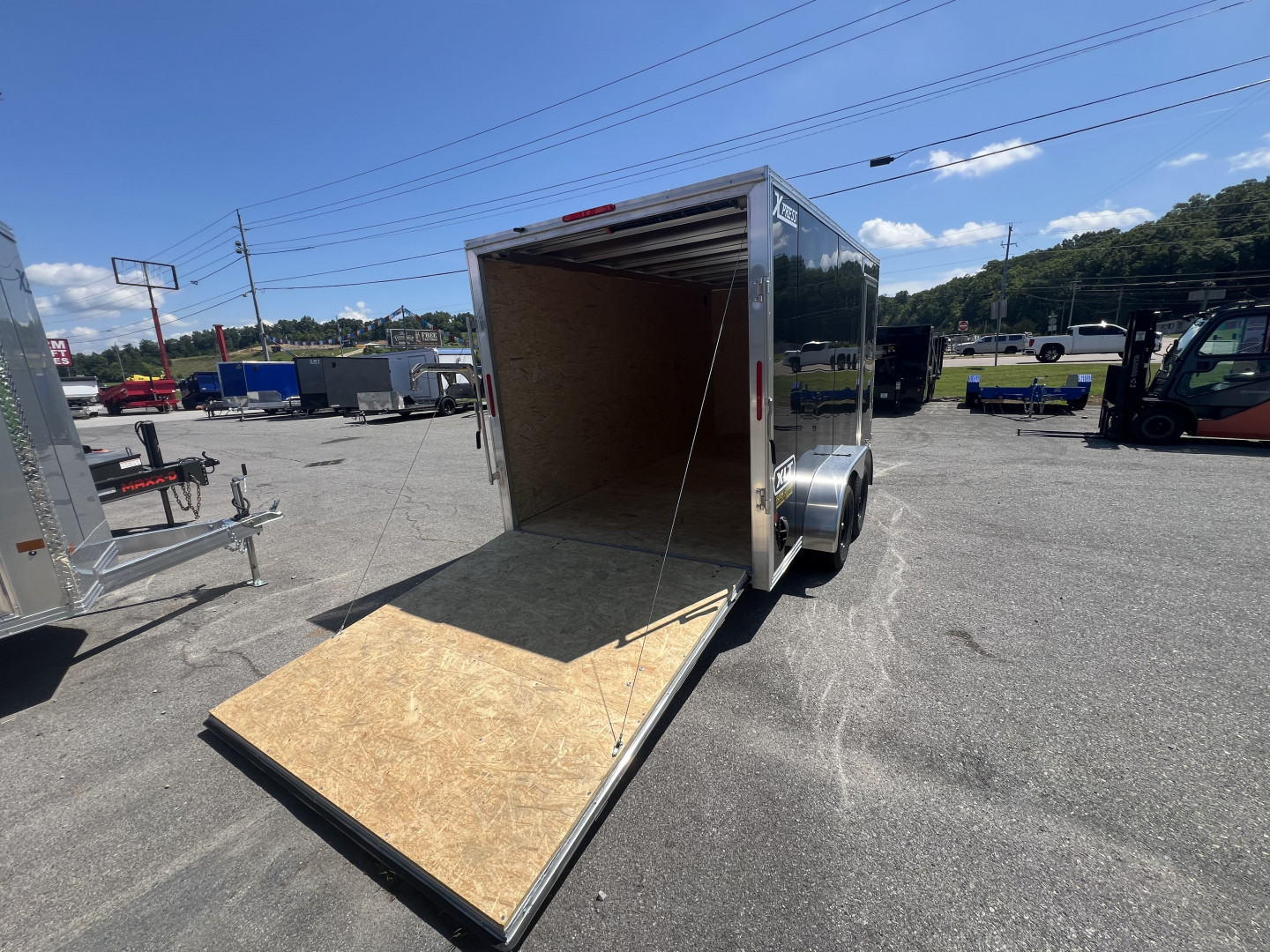 New 2025 ALCOM 7X14 TA2 6'10 Cargo / Enclosed Trailer