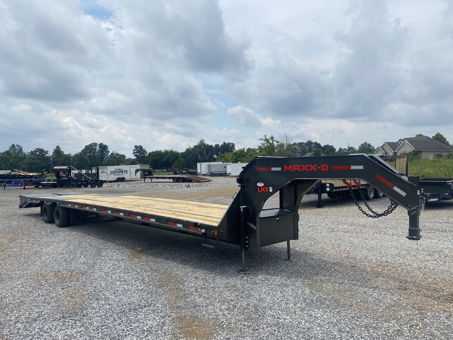 New 2026 MAXXD 102"X40' 40K *ENGINEERED FRAME* Gooseneck Flatbed Trailer