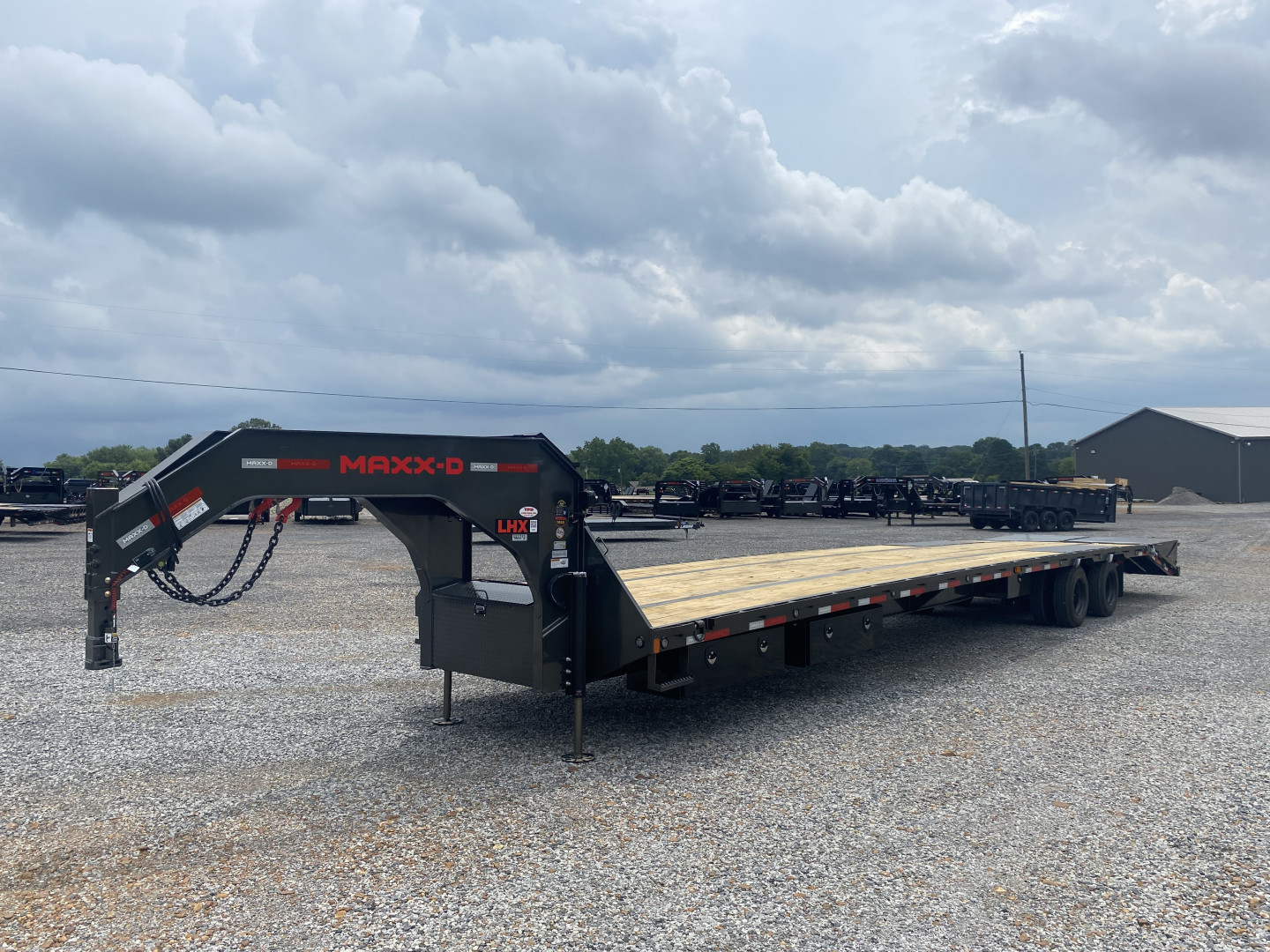 New 2026 MAXXD 102"X40' 40K *ENGINEERED FRAME* Gooseneck Flatbed Trailer