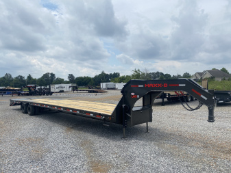 New 2026 MAXXD 102"X40' 40K *ENGINEERED FRAME* Gooseneck Flatbed Trailer