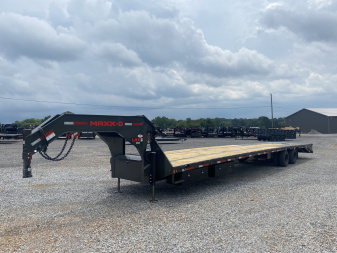 New 2026 MAXXD 102"X40' 40K *ENGINEERED FRAME* Gooseneck Flatbed Trailer