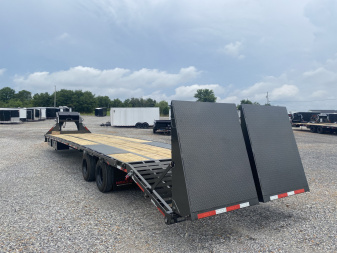 New 2026 MAXXD 102"X40' 40K *ENGINEERED FRAME* Gooseneck Flatbed Trailer