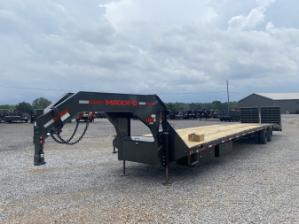 New 2026 MAXXD 102"X40' 40K *ENGINEERED FRAME* Gooseneck Flatbed Trailer
