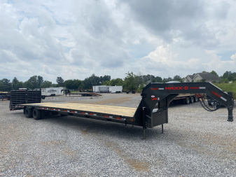New 2026 MAXXD 102"X40' 40K *ENGINEERED FRAME* Gooseneck Flatbed Trailer