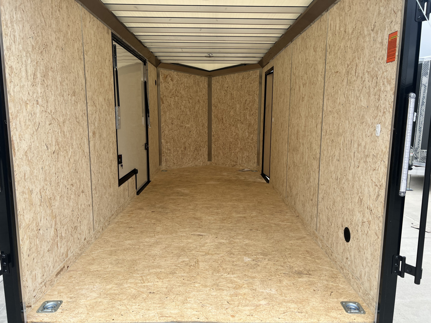 New NEW 2026 Formula 7x16 +V Triumph ALL ALUMINUM, WHITE Interior, QUALITY, 88” TALL BLACKOUT Edition Ramp 86” dr opening Enclosed Cargo Trailer