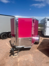 New 2025 Quality Trailers 5X8 SA Cargo / Enclosed Trailer
