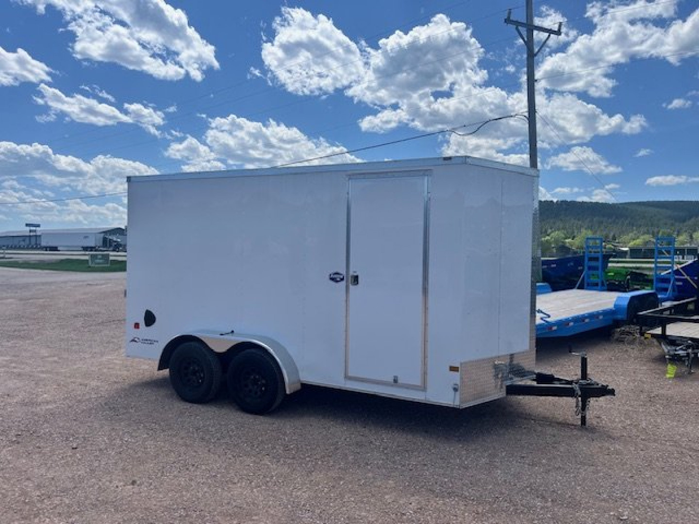 New 2025 American Cargo Group 7X14 TA Cargo / Enclosed Trailer