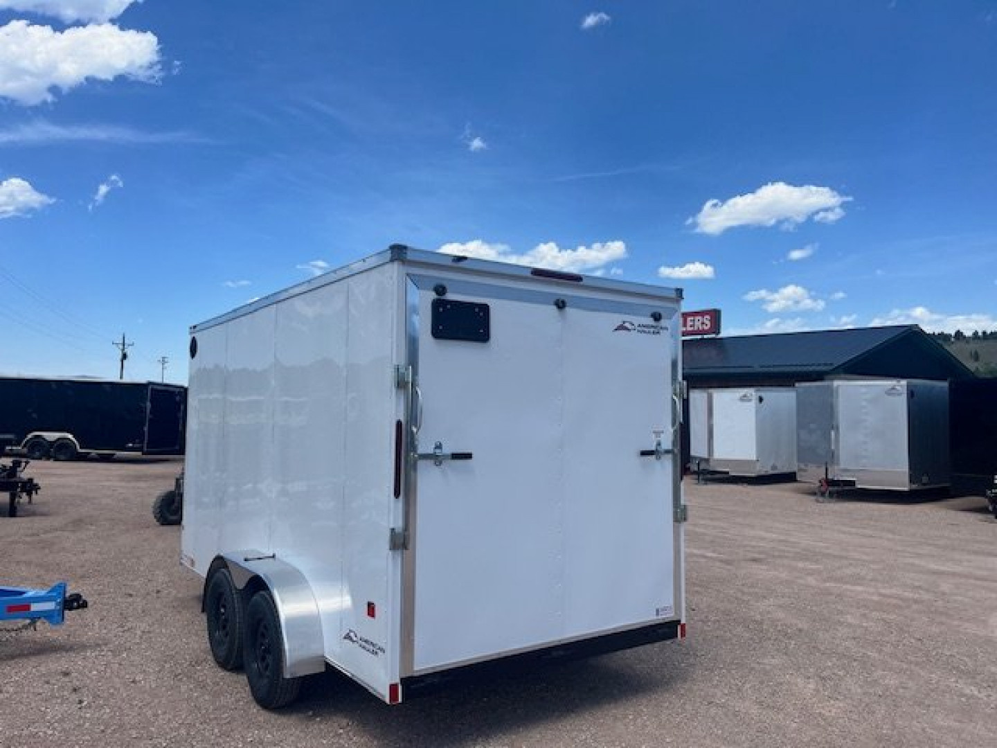 New 2025 American Cargo Group 7X14 TA Cargo / Enclosed Trailer