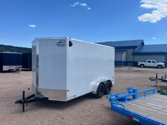 New 2025 American Cargo Group 7X14 TA Cargo / Enclosed Trailer