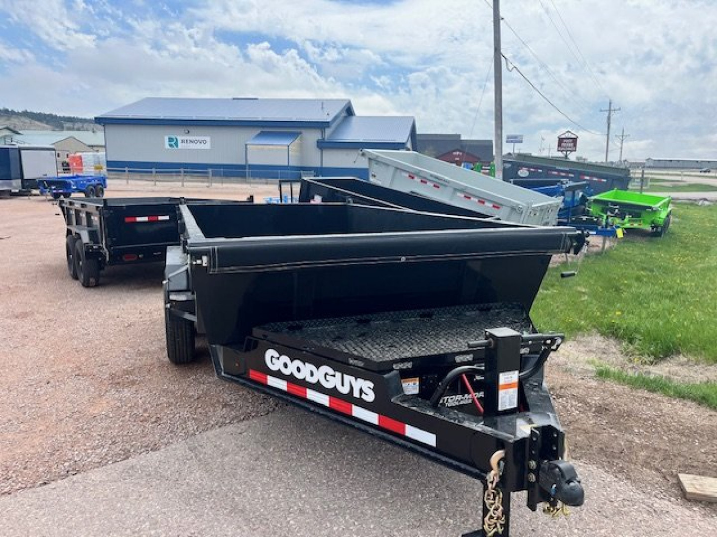 New 2025 Goodguys 7X14 DUMP TRAILER Dump Trailer