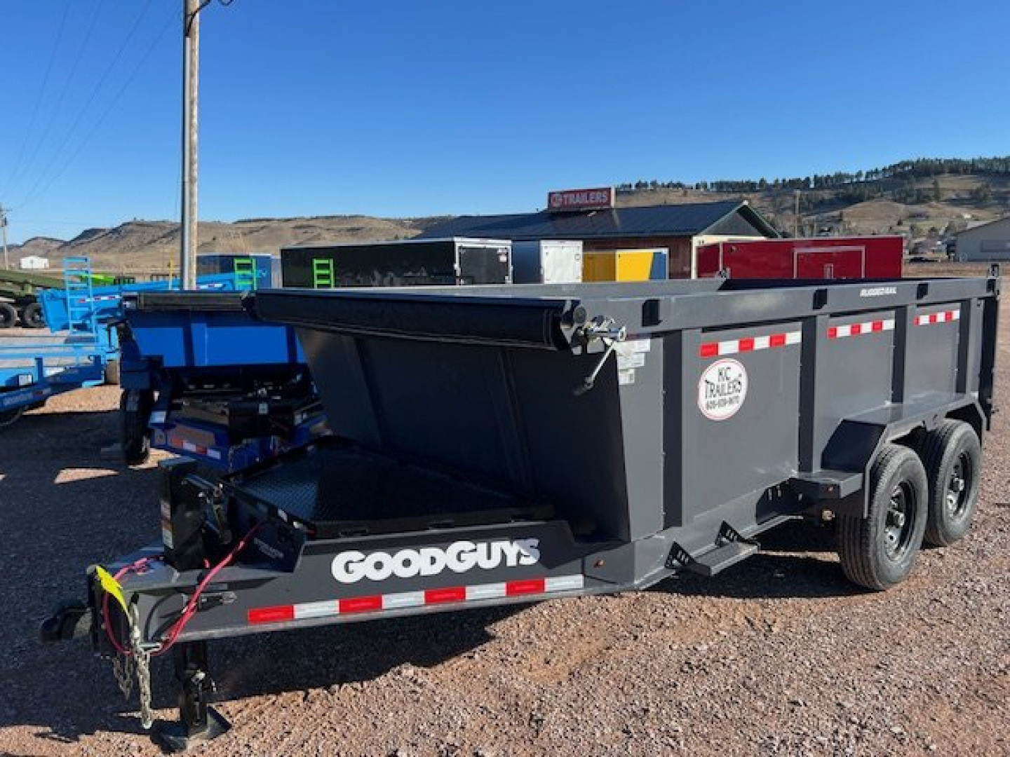 New 2025 Good Guys Trailers 7x14 dump Dump Trailer