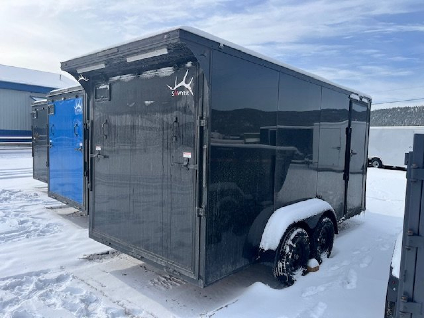 New 2025 Sawyer Trailers 7X16 TA2 Cargo / Enclosed Trailer