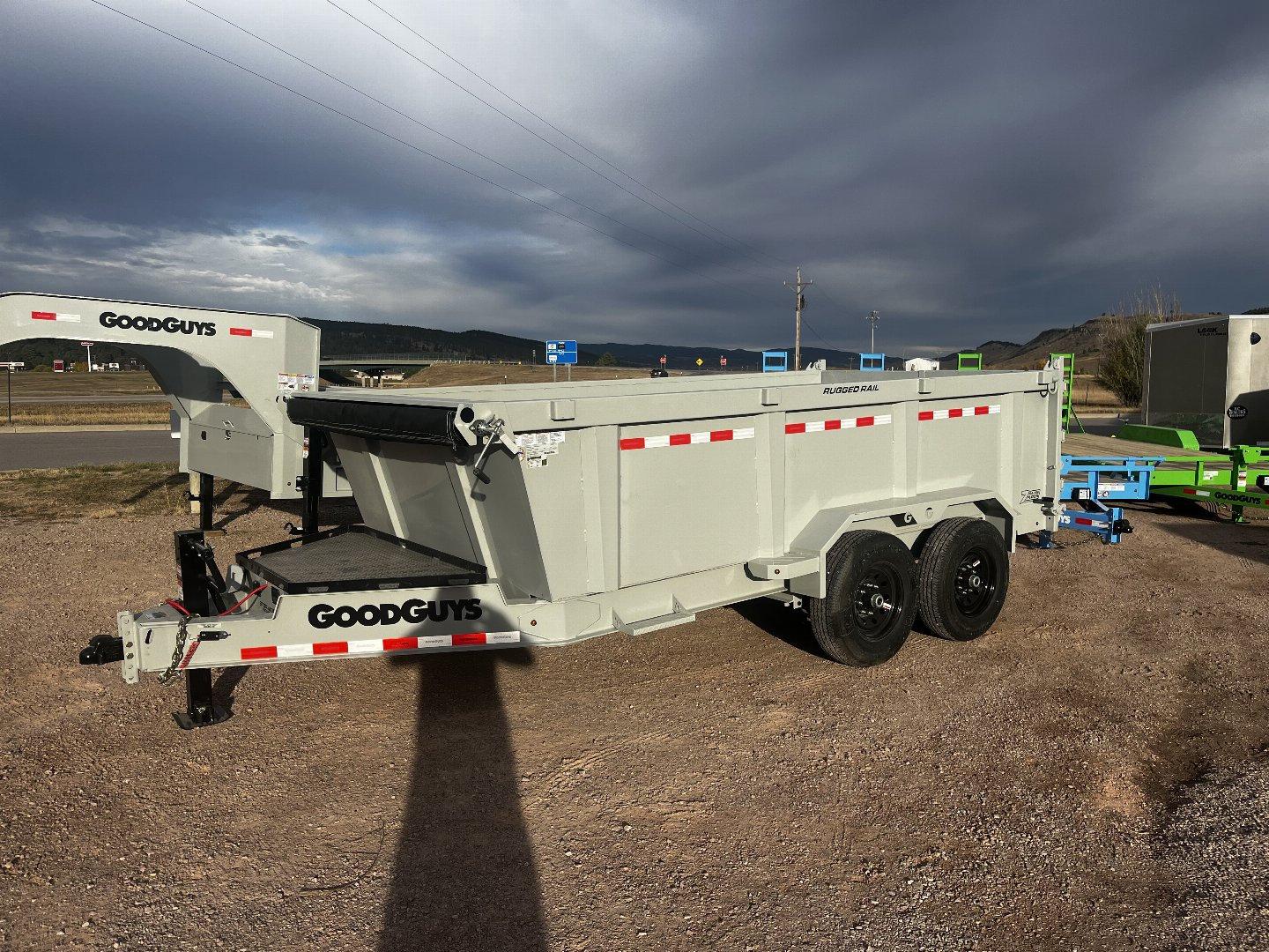 New 2025 Goodguys 7X14 DUMP Dump Trailer