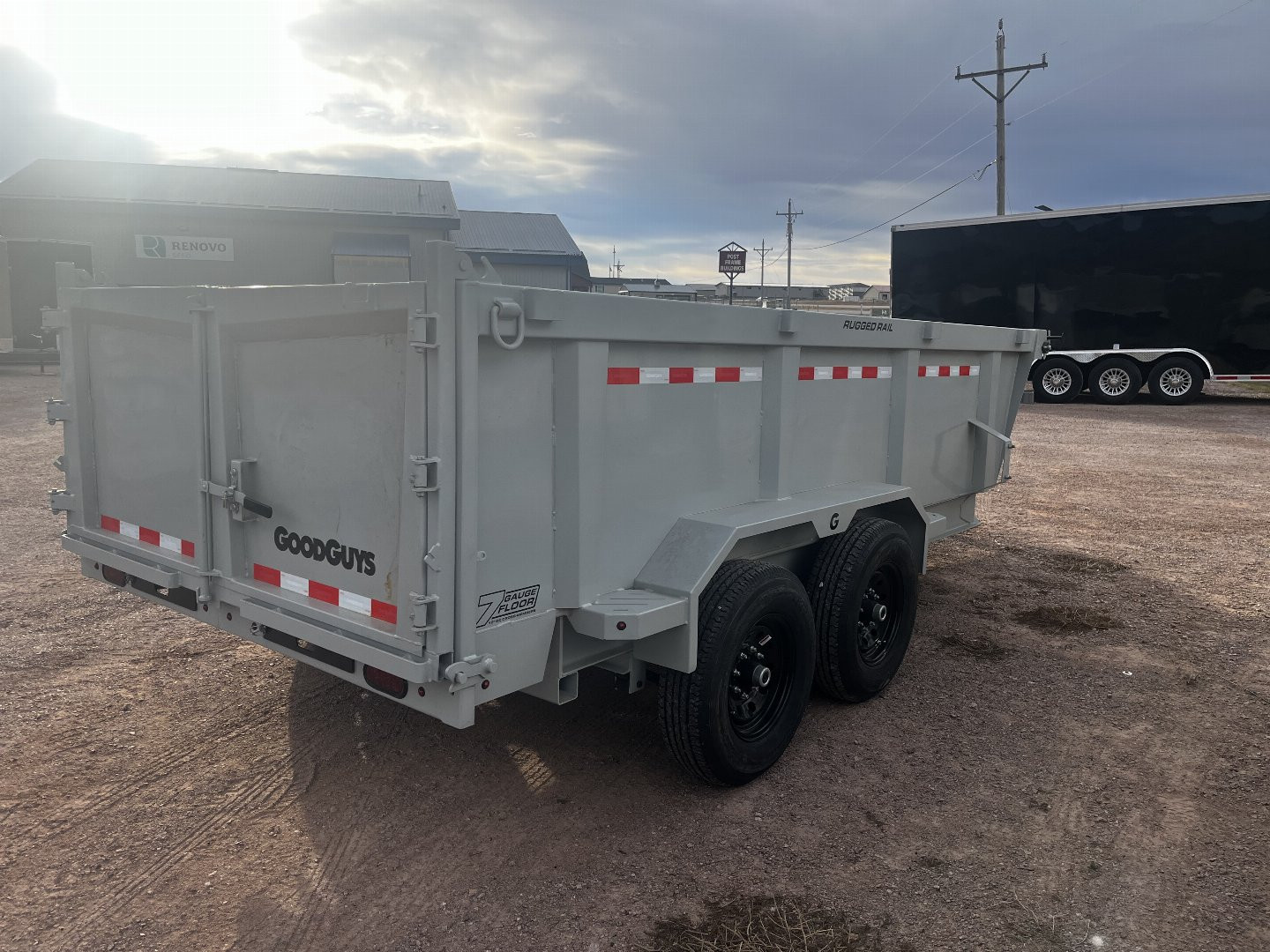 New 2025 Goodguys 7X14 DUMP Dump Trailer