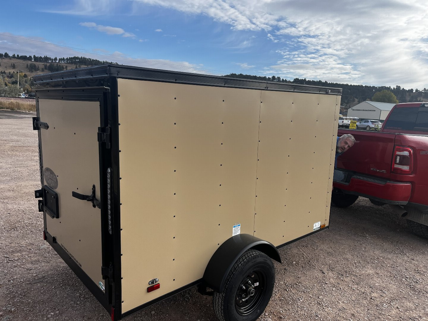 New 2025 Continental Cargo 5X8 SA Cargo / Enclosed Trailer
