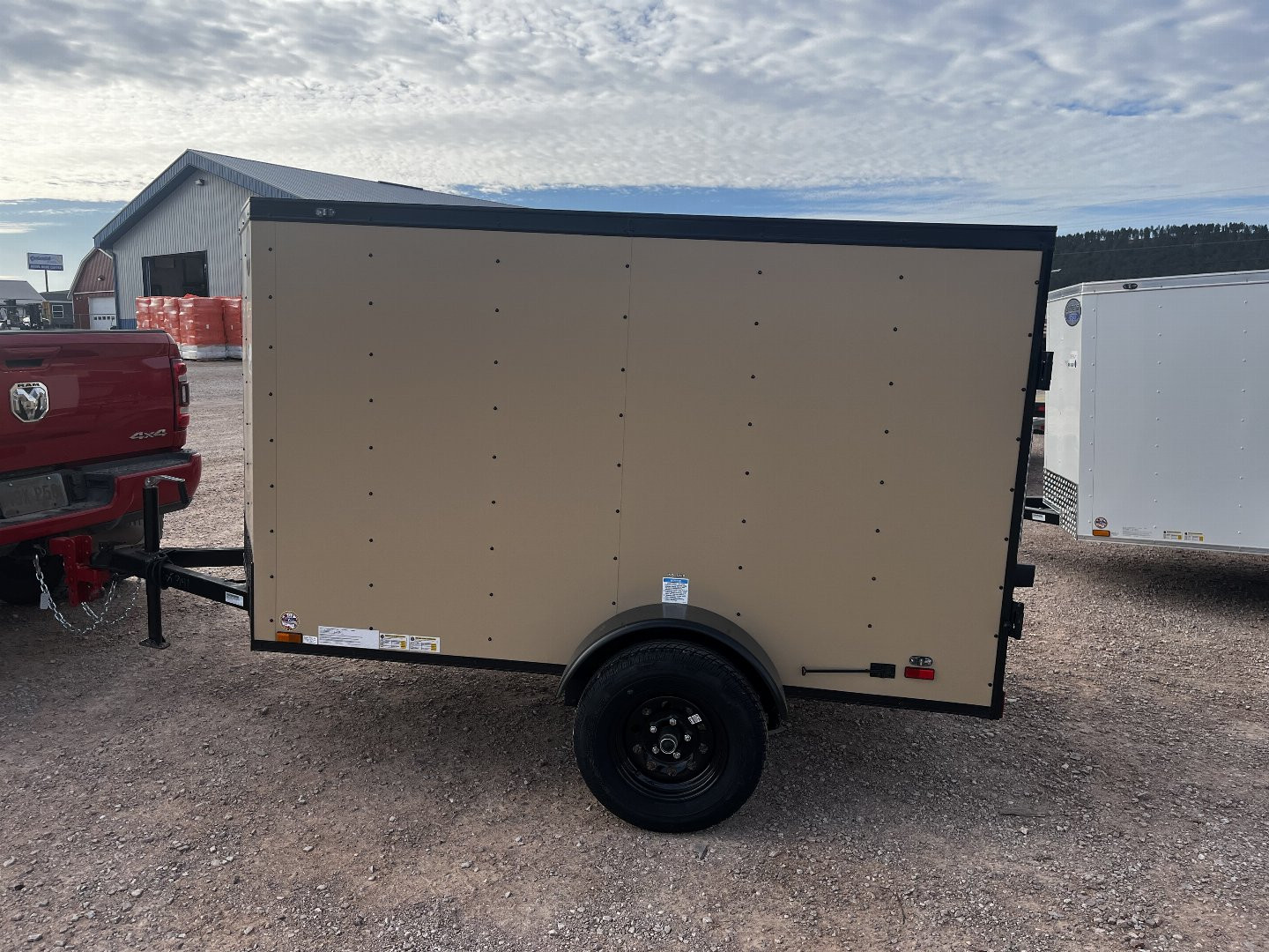 New 2025 Continental Cargo 5X8 SA Cargo / Enclosed Trailer