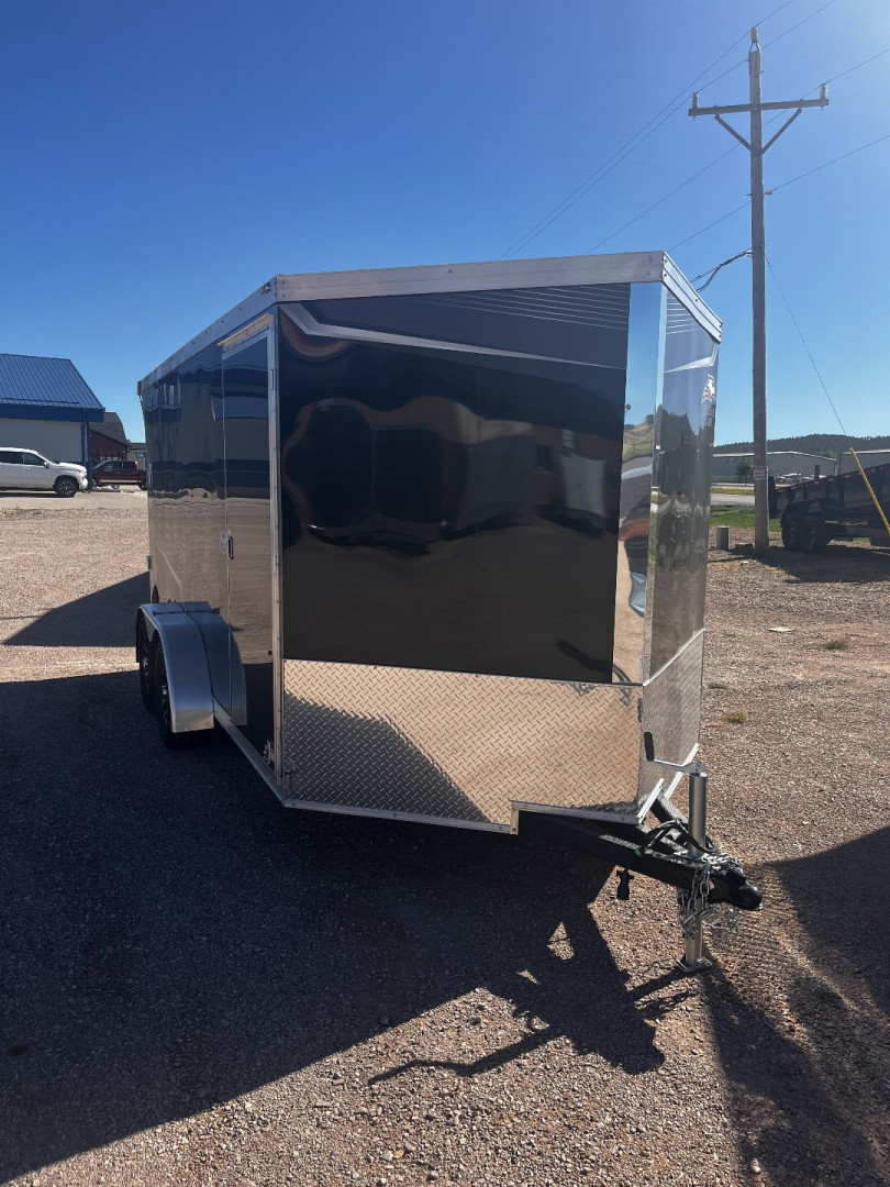 New 2025 American Hauler TALON 7X14 Motorcycle Trailer