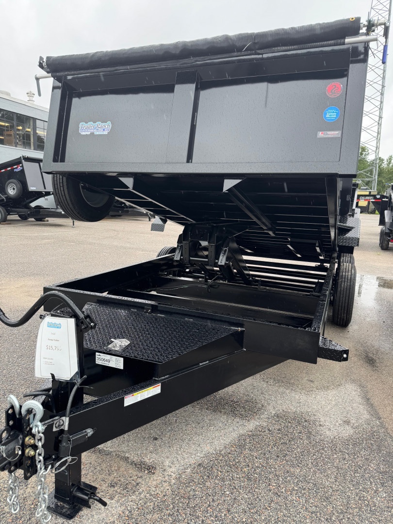 New 7x16 17k Dump Trailer