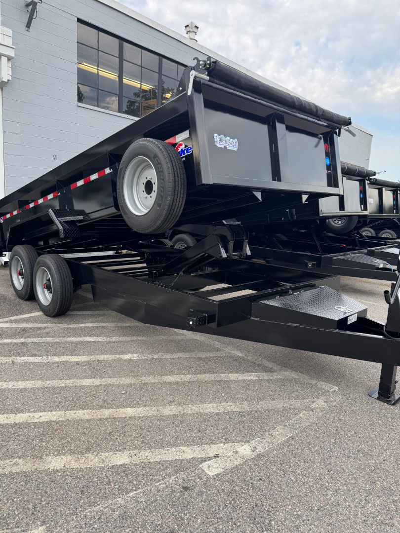 New 7x16 17k Dump Trailer