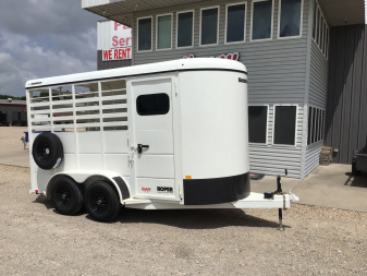 2026 Good Guys 14'x6' Horse Trailer w/Tack Room - Roper
